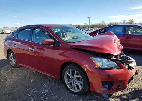 2013 Nissan Sentra S из США, поврежденный, VIN 3N1AB7AP7DL624764